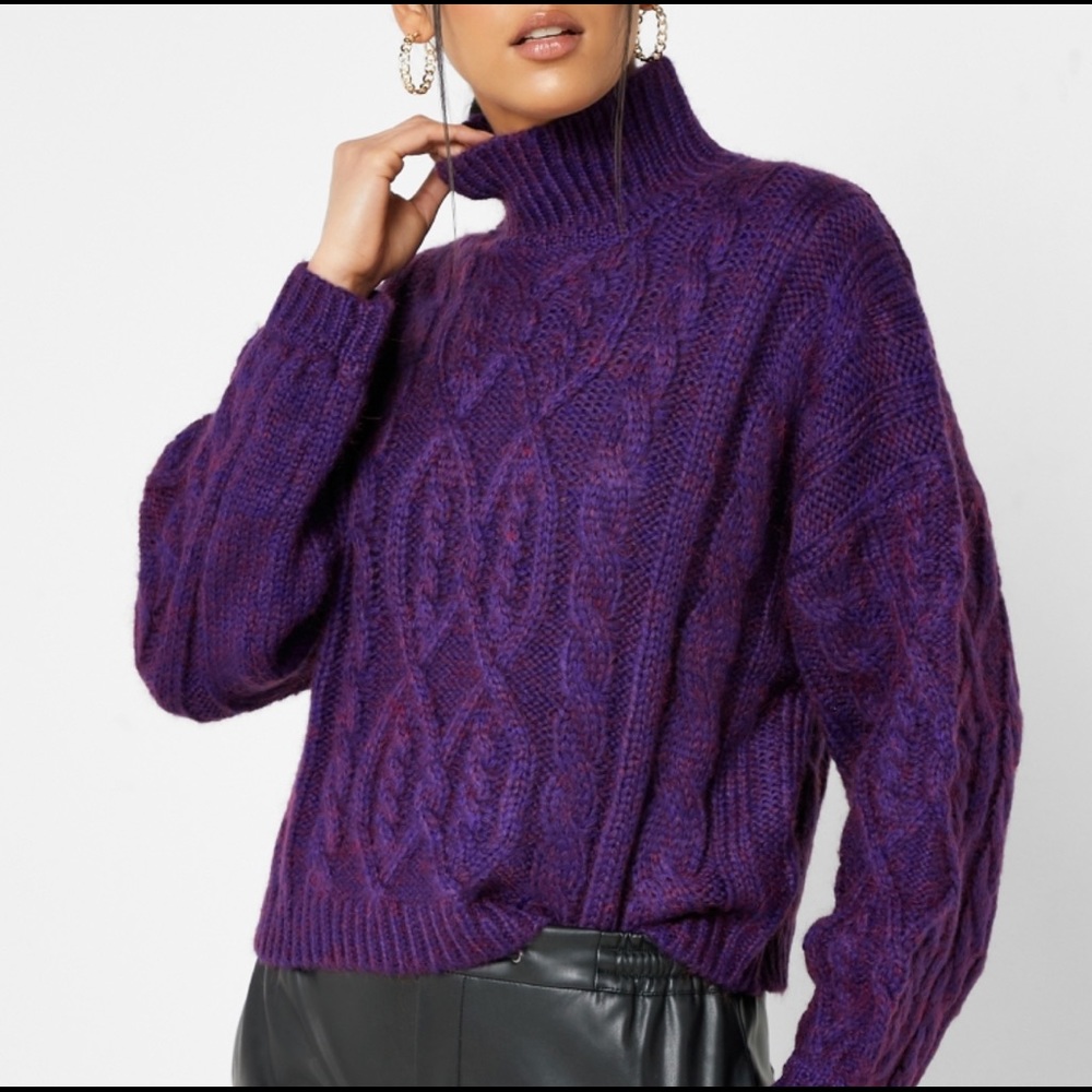 NWT! Purple sweater